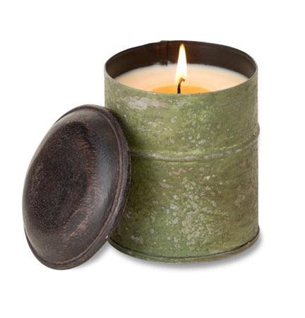 Himalayan Trading Post Green Spice Tin Candles Campfire - A Secret Admirer