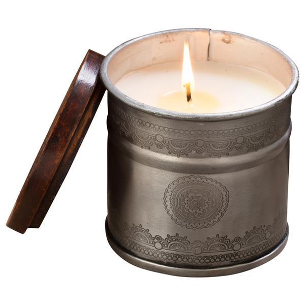 Himalayan Trading Post Iron Pot Ginger Candle Patchouli/Mountain Forest 12oz - A Secret Admirer