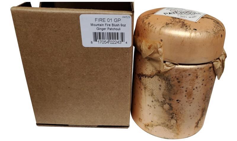 Himalayan Trading Post Mountain Fire Ginger Patchouli Candle 9oz - A Secret Admirer