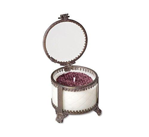Himalayan Trading Post Victorian Trinket Jar Small Ginger Patchouli Candle 7oz - A Secret Admirer
