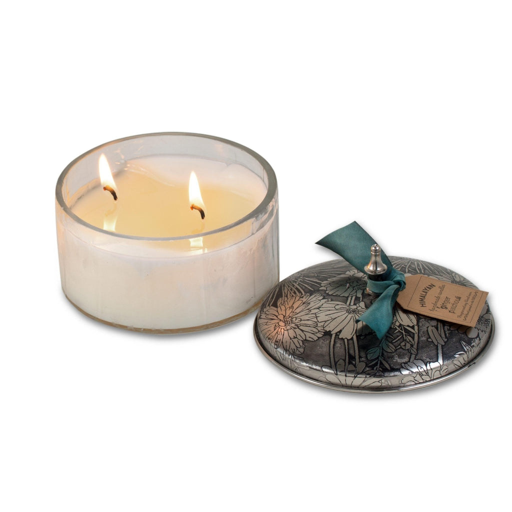 Himalayan Trading Post Wild Dahlia Jar Candle Sugared Lemon - A Secret Admirer