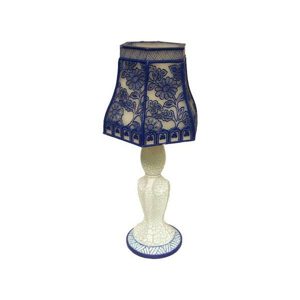 House of Zog Artisan Blue Candle Lamp - A Secret Admirer