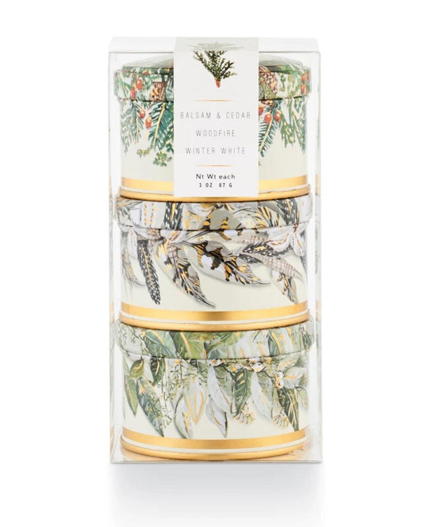 Illume Noble Holiday 3pk Tin Gift Set - A Secret Admirer