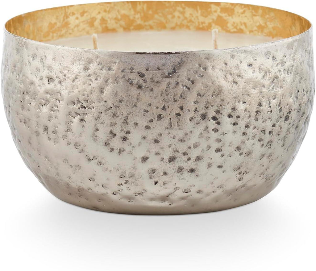 ILLUME Noble Holiday Balsam & Cedar Iced Metal Candle, 18 oz. - A Secret Admirer