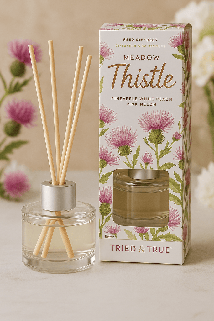 Illume Tried and True Meadow Thistle Reed Diffuser 3 Oz - A Secret Admirer