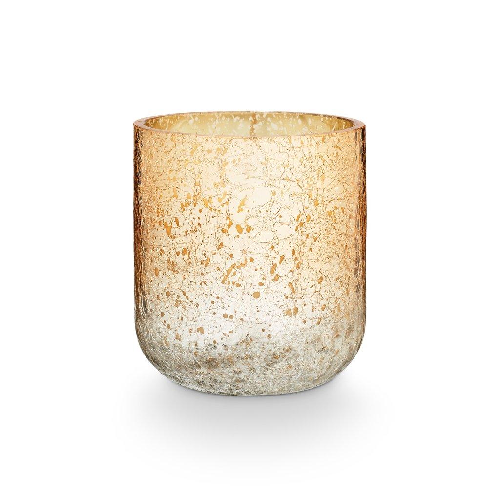 Illume Winter White Small Radiant Glass Candle 16 Oz - A Secret Admirer