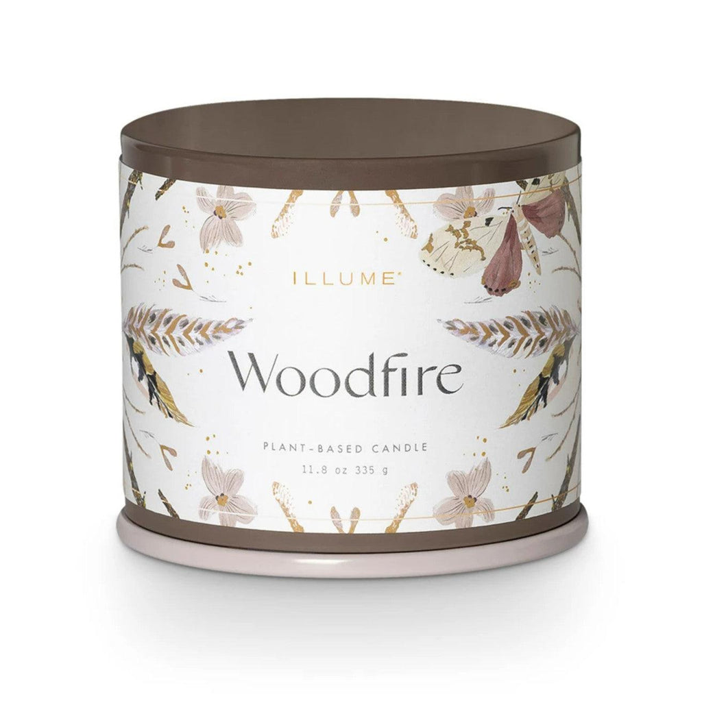 ILLUME Woodfire Vanity Tin Candle - A Secret Admirer