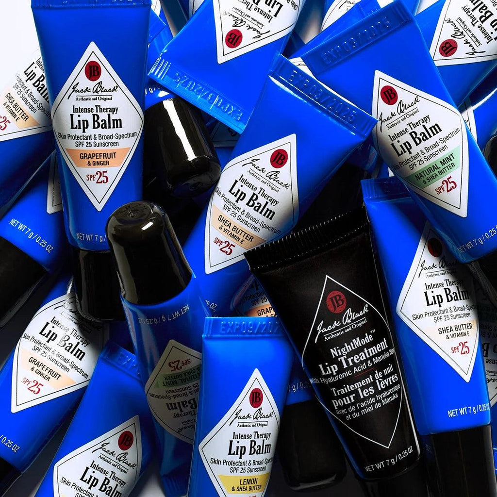 Jack Black Intense Therapy Lip Balm Grapefruit with SPF 25, 0.25oz - A Secret Admirer