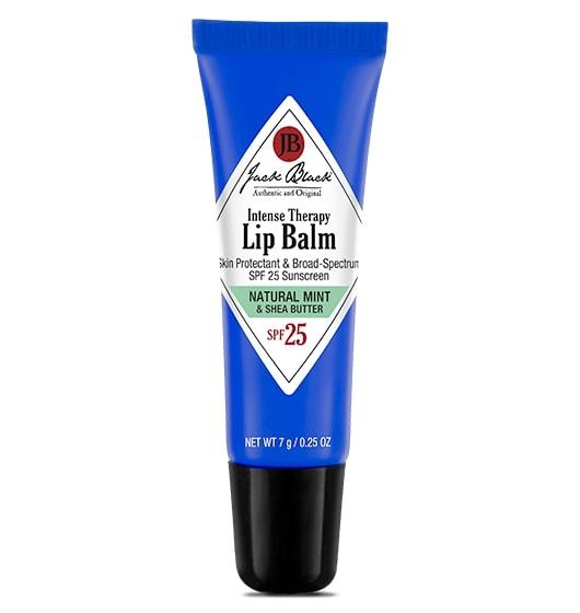 Jack Black Intense Therapy Lip Balm with Natural Mint & Shea Butter SPF 25, 0.25oz - A Secret Admirer