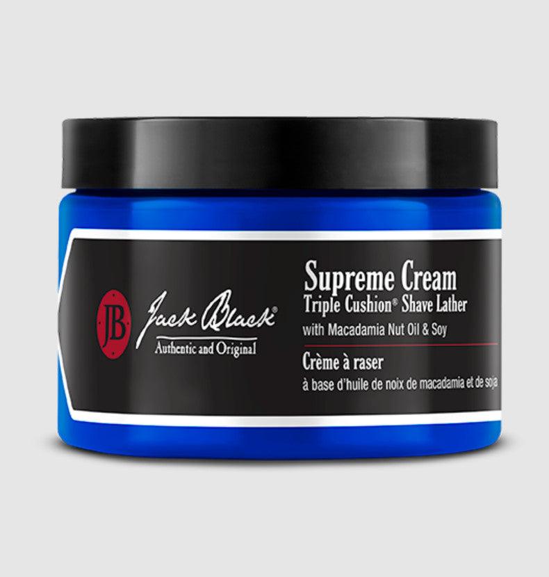 Jack Black Supreme Cream Triple Cushion Shave Lather, 9.5 oz jar - A Secret Admirer