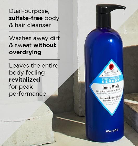 Jack Black Turbo Wash® Energizing Cleanser for Hair & Body - A Secret Admirer