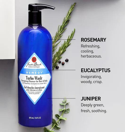 Jack Black Turbo Wash® Energizing Cleanser for Hair & Body - A Secret Admirer