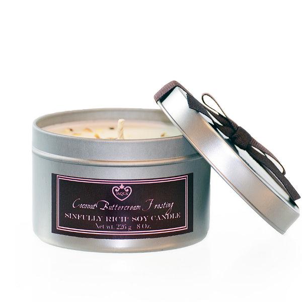 Jaqua Buttercream Frosting Coconut Sinfully Soy Candle 8oz - A Secret Admirer