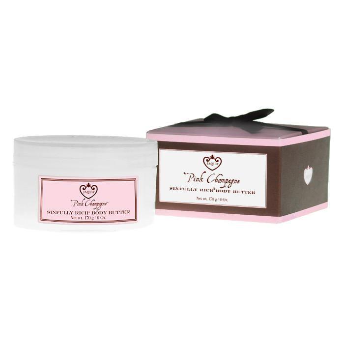 Jaqua Pink Champagne Body Butter 6oz - A Secret Admirer