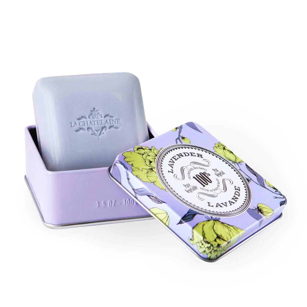 La Chatelaine Lavender Travel Soap 3.5oz - A Secret Admirer