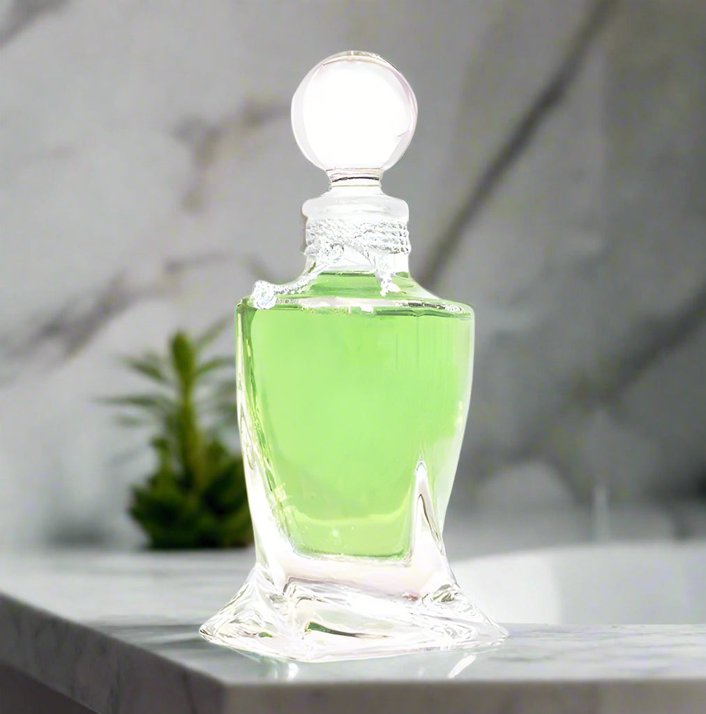 Lady Primrose Celadon Bath Gel, Petite Decanter - A Secret Admirer