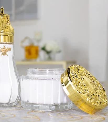 Lady Primrose, Royal Extract, Body Cream Jar with Gold Tone Lid - A Secret Admirer