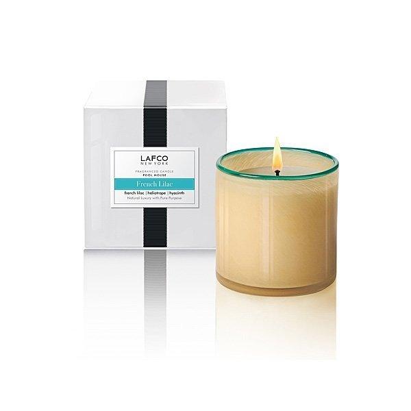 Lafco French Lilac (Pool House) Classic Candle 15.5 OZ. - A Secret Admirer