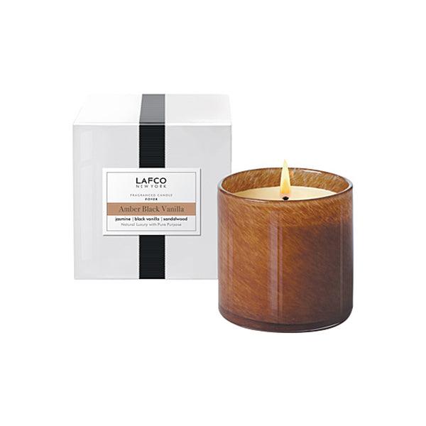 Lafco House & Home Black Amber Candle 6.5oz - A Secret Admirer