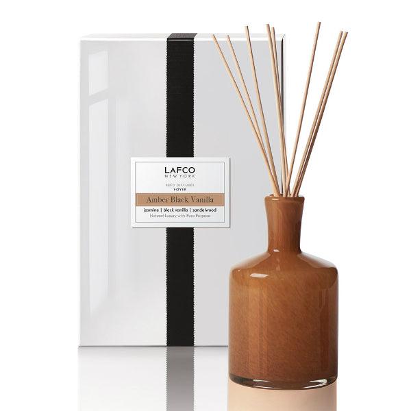 Lafco House & Home Foyer Diffuser Amber Black Vanilla 15oz - A Secret Admirer