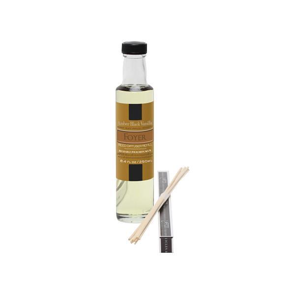 Lafco House & Home Foyer Diffuser Refill Amber Black Vanilla 8.4oz - A Secret Admirer
