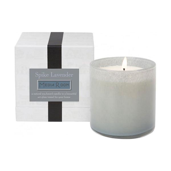 Lafco Media Room Candle Spike Lavender 16oz - A Secret Admirer