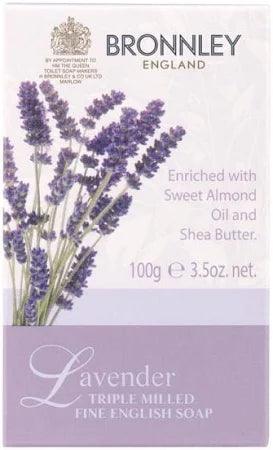 Lavender. Triple Milled Soap 100 G / 3.5 Oz for Women by Bronnley England - A Secret Admirer