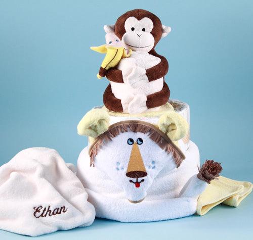 Lion King Personalized Diaper Cake Baby Gift - A Secret Admirer
