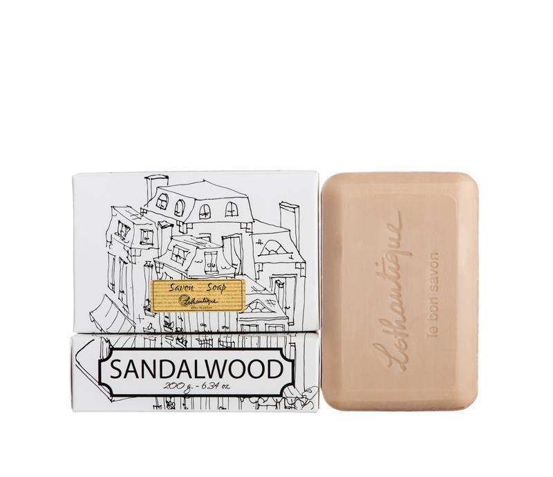 Lothantique Authentique Bath Soap Sandalwood 7oz - A Secret Admirer