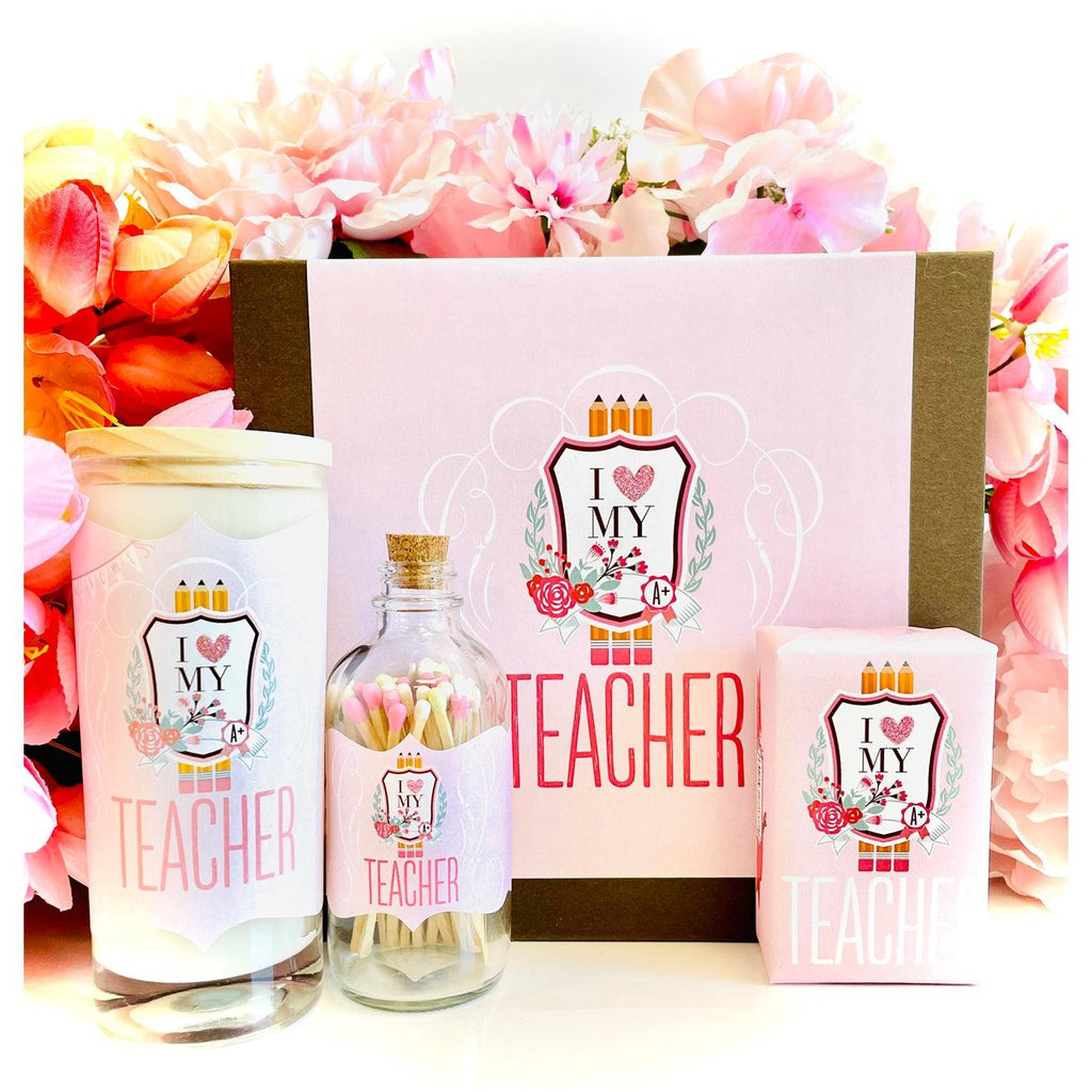 Love and Luck Teacher Large Gift Box - A Secret Admirer