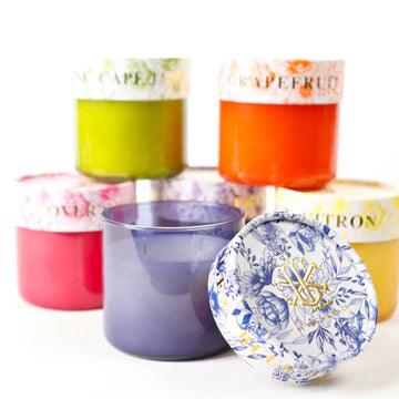 LUX BLUE HYDRANGEA 15 OZ. 2 WICK SPRING CLASSIC CITRON PINEAPPLE - A Secret Admirer