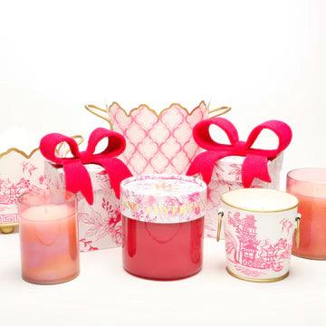 LUX LOVER'S LANE 15 OZ. 2 WICK SPRING CLASSIC PINK BLOOMS - A Secret Admirer