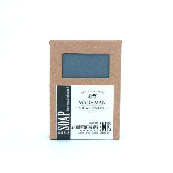Made Man Amber Plum Vanilla Bar Soap 5oz - A Secret Admirer