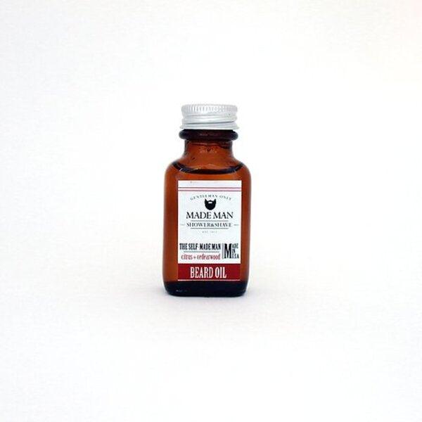 Made Man Beard Oil Citrus Cedarwood 3oz - A Secret Admirer