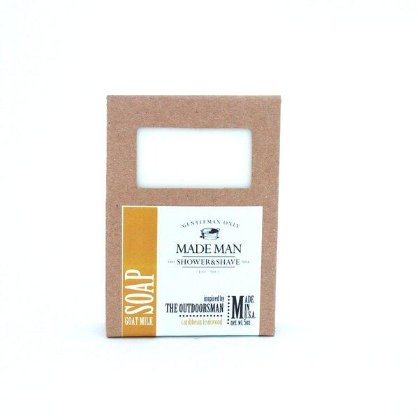 Made Man Carbibbean Teakwood Bar Soap 5oz - A Secret Admirer