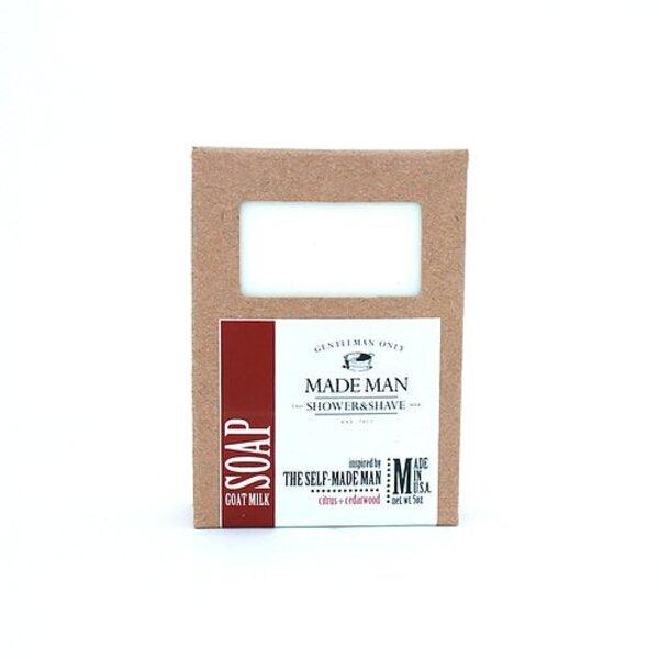 Made Man Citrus Cedarwood Bar Soap 5oz - A Secret Admirer