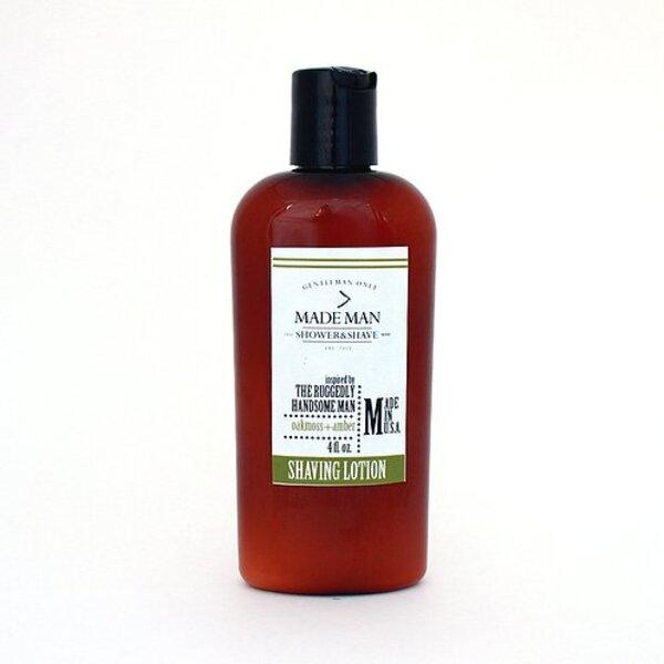 Made Man Oakmoss and Amber Shaving Lotion 4oz - A Secret Admirer
