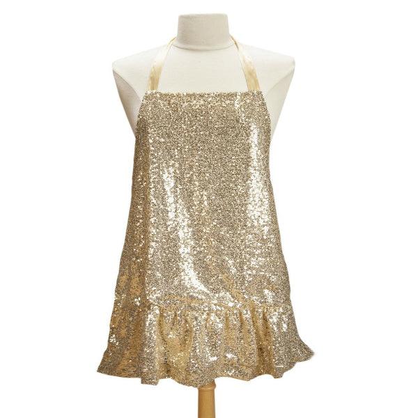 Manual Woodworkers Women's Sequin Apron Gold - A Secret Admirer