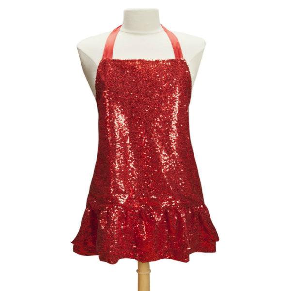 Manual Woodworkers Women's Sequin Apron Red - A Secret Admirer