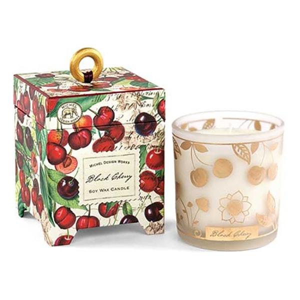 Michel Design Works Black Cherry Candle 6.5oz - A Secret Admirer