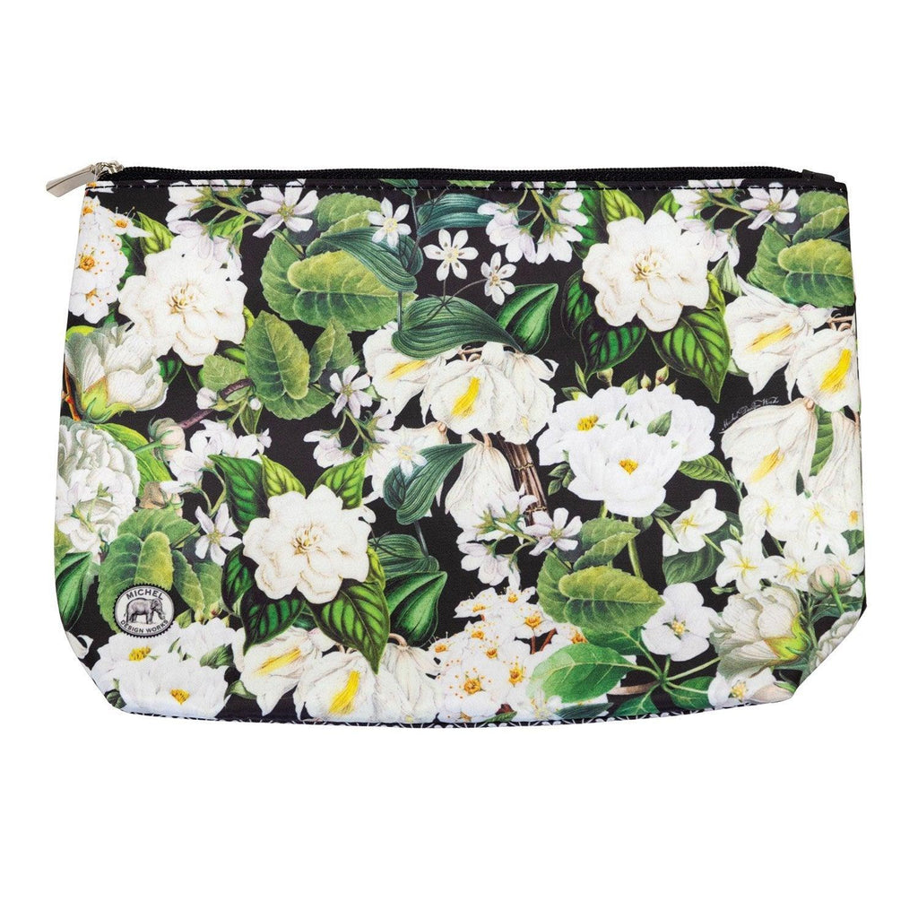 Michel Design Works Bouquet Large Cosmetic Bag - A Secret Admirer