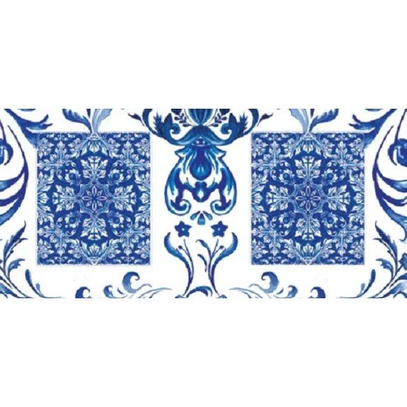 Michel Design Works Cotton Apron, Indigo Seas - A Secret Admirer