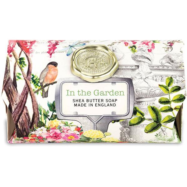 Michel Design Works In the Garden Large Bath Soap Bar 8.7oz - A Secret Admirer