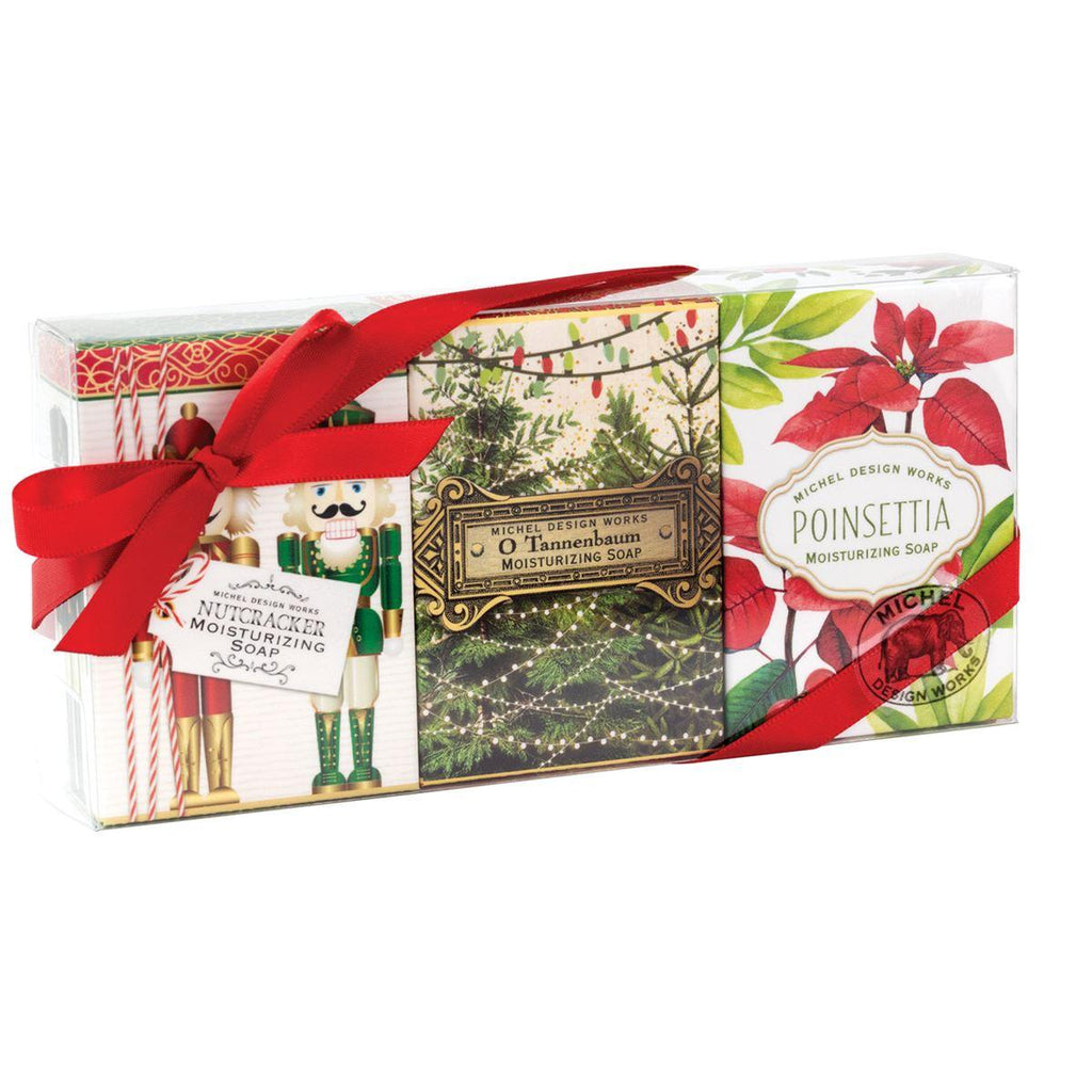 Michel Design Works Mini Soap Floral Gift Set 2.1oz - A Secret Admirer