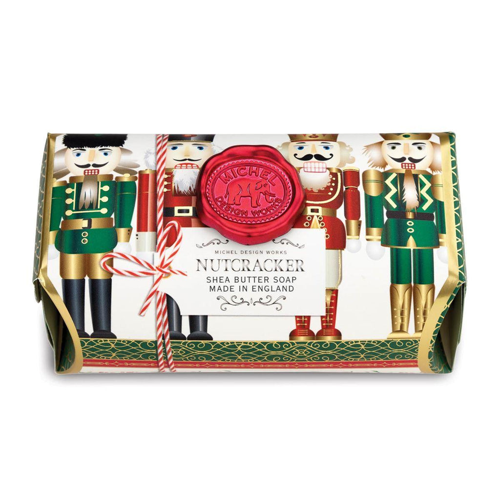 Michel Design Works Nutcracker Large Bath Soap Bar 8.7oz - A Secret Admirer