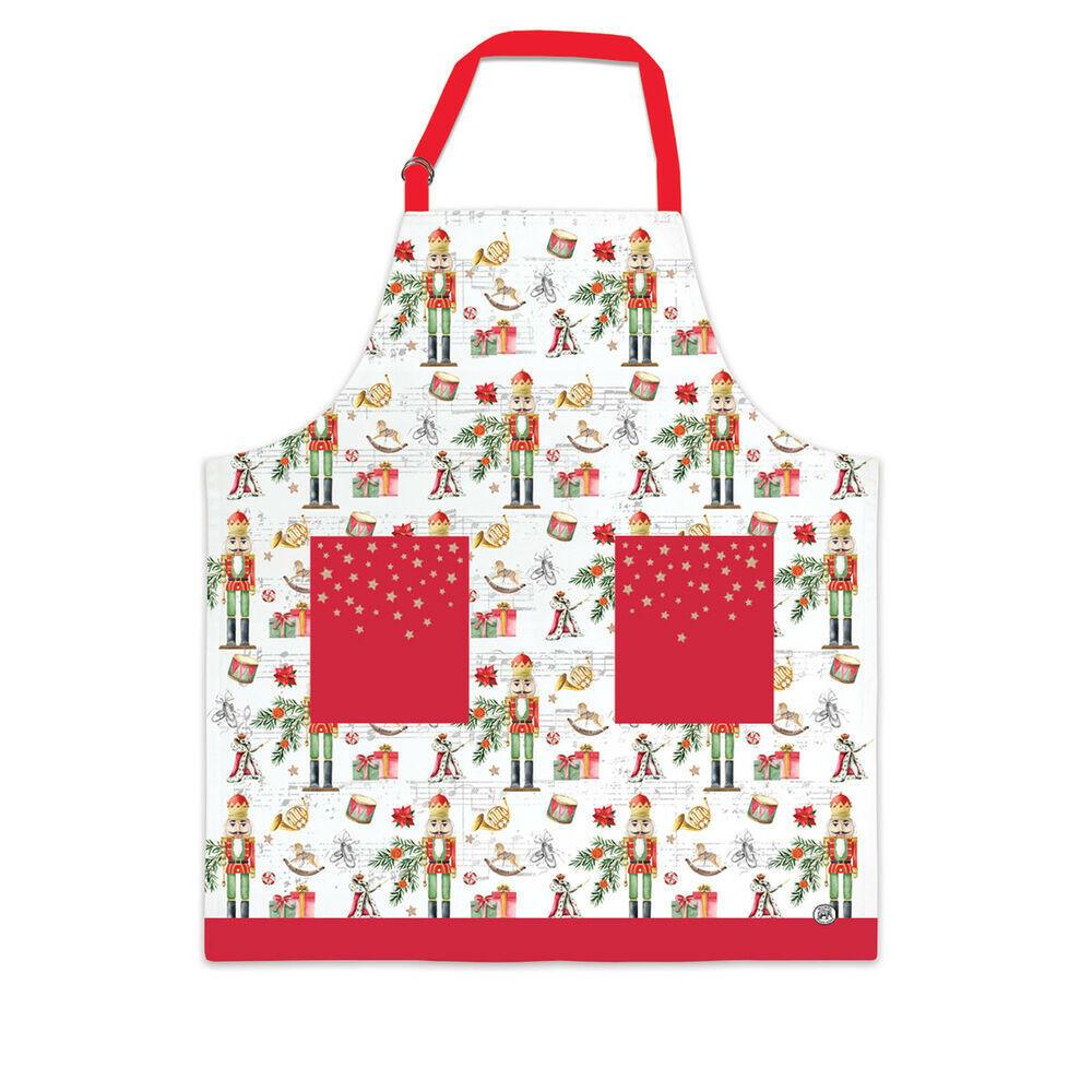 Michel Design Works Nutcracker Suite Chef Apron - A Secret Admirer