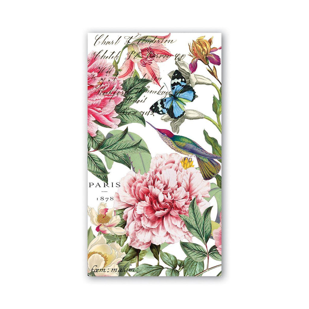 Michel Design Works Peony Hostess Napkins - A Secret Admirer
