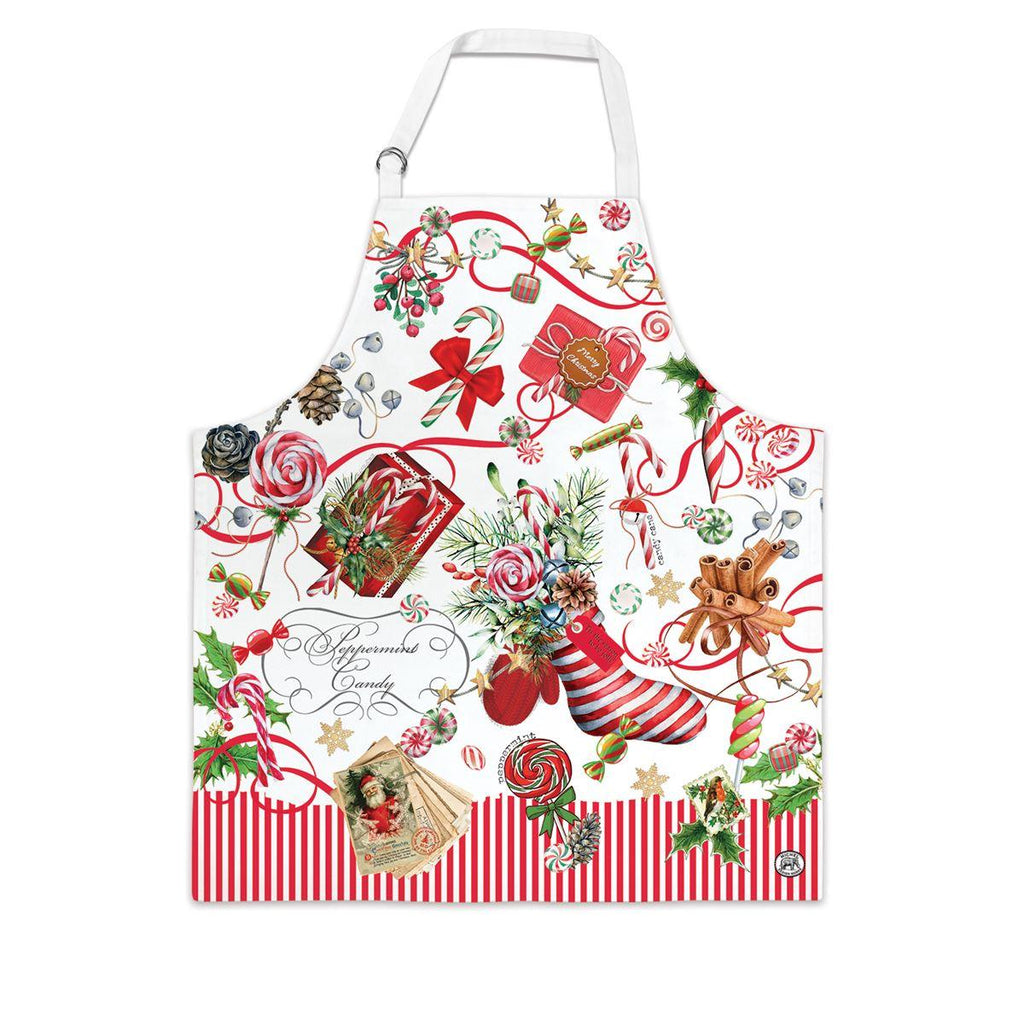 Michel Design Works Peppermint Apron - A Secret Admirer