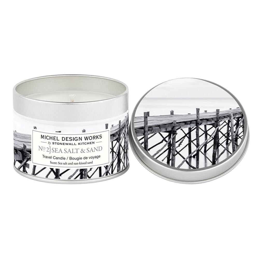 Michel Design Works Sea Salt & Sand Travel Candle - A Secret Admirer