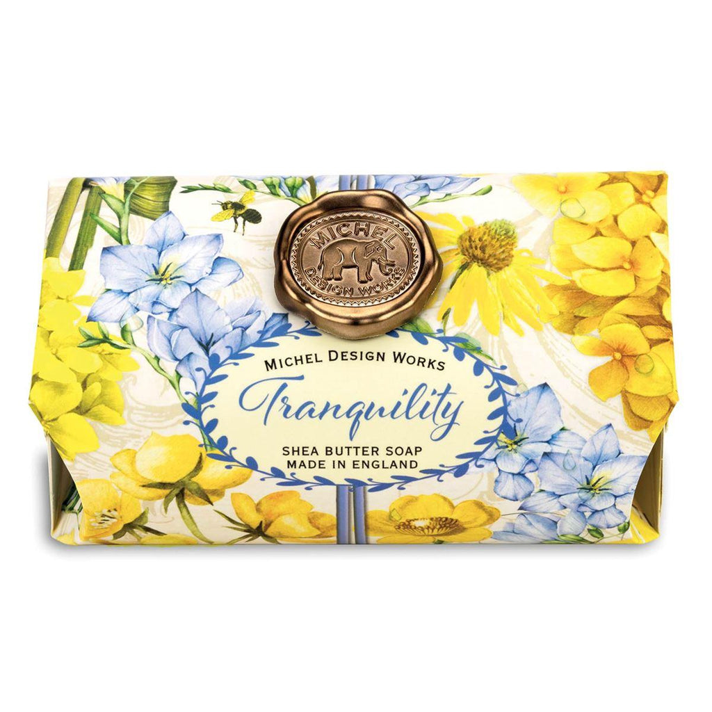 Michel Design Works Tranquility Large Bath Soap Bar 8.7oz - A Secret Admirer